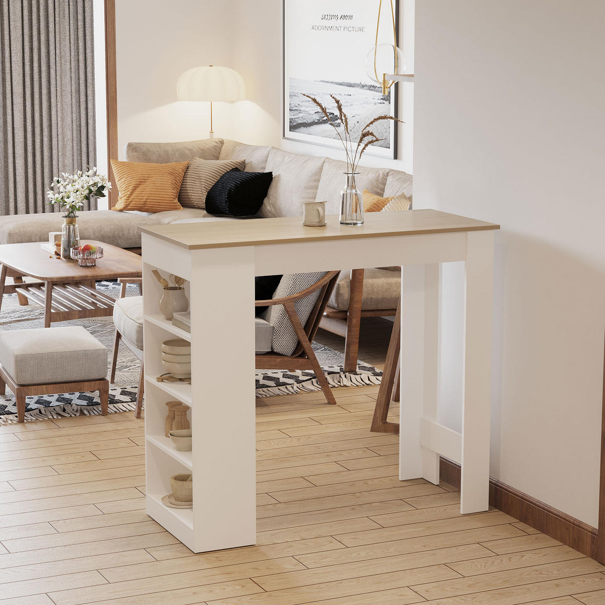 BARTISCH Naturholz 1 Stück - Beige, Kunststoff (115/50/102.7cm) - GiPP