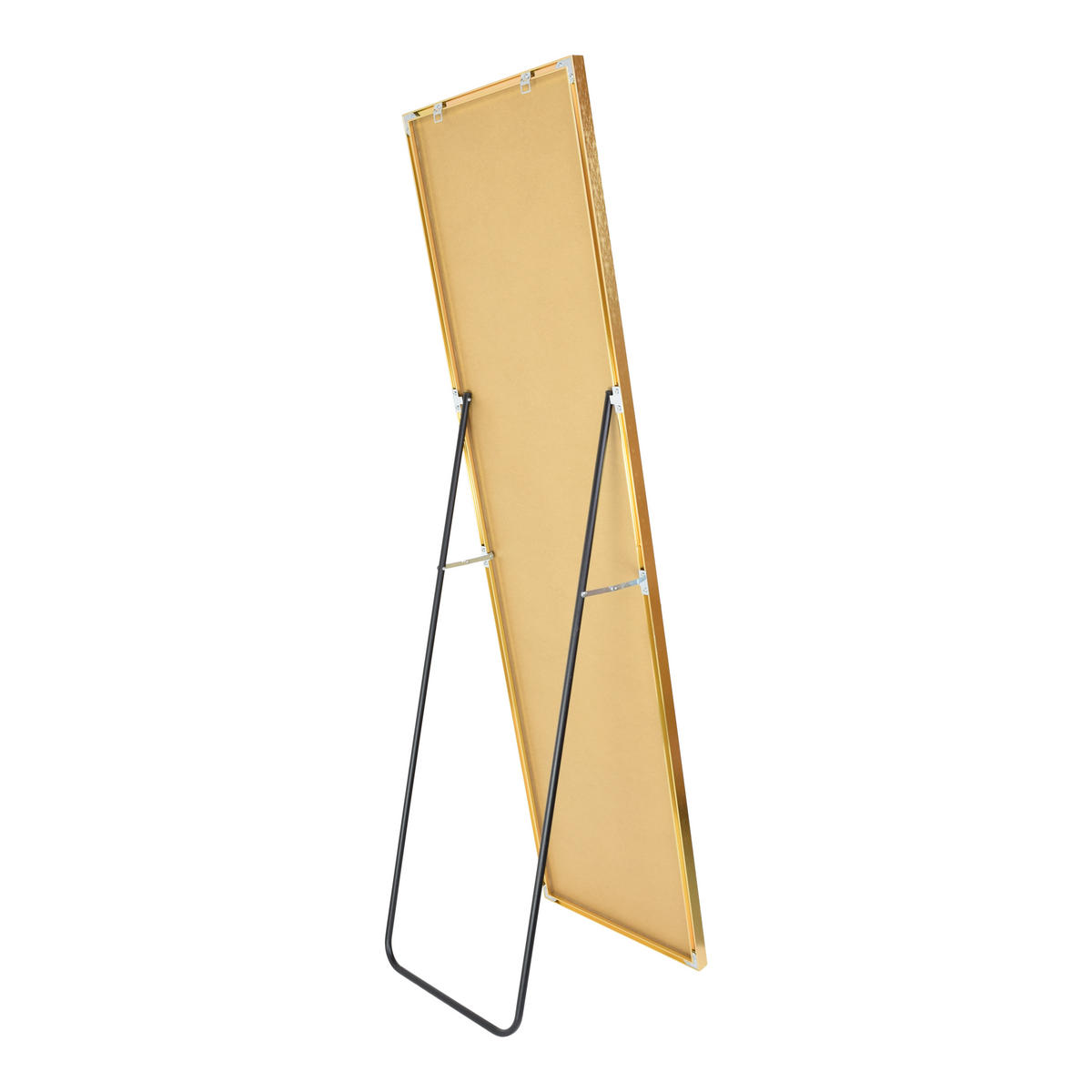 STANDSPIEGEL York Gold - Goldfarben, Metall (40/150/4cm) - Fragix