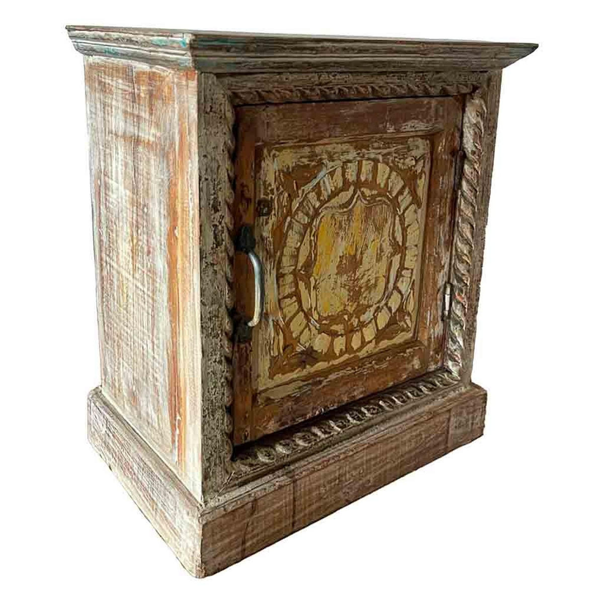 NACHTTISCH aus Holz, braun, 54x29x57cm - Braun, Holz (54/57/29cm) - Wanderlust