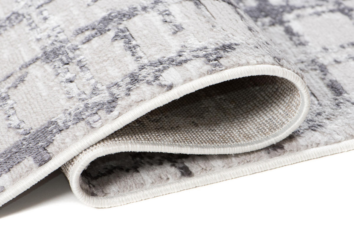 TEPPICH SKY Hellgrau 80/150 cm - Hellgrau, Textil (80/150cm) - Tapiso