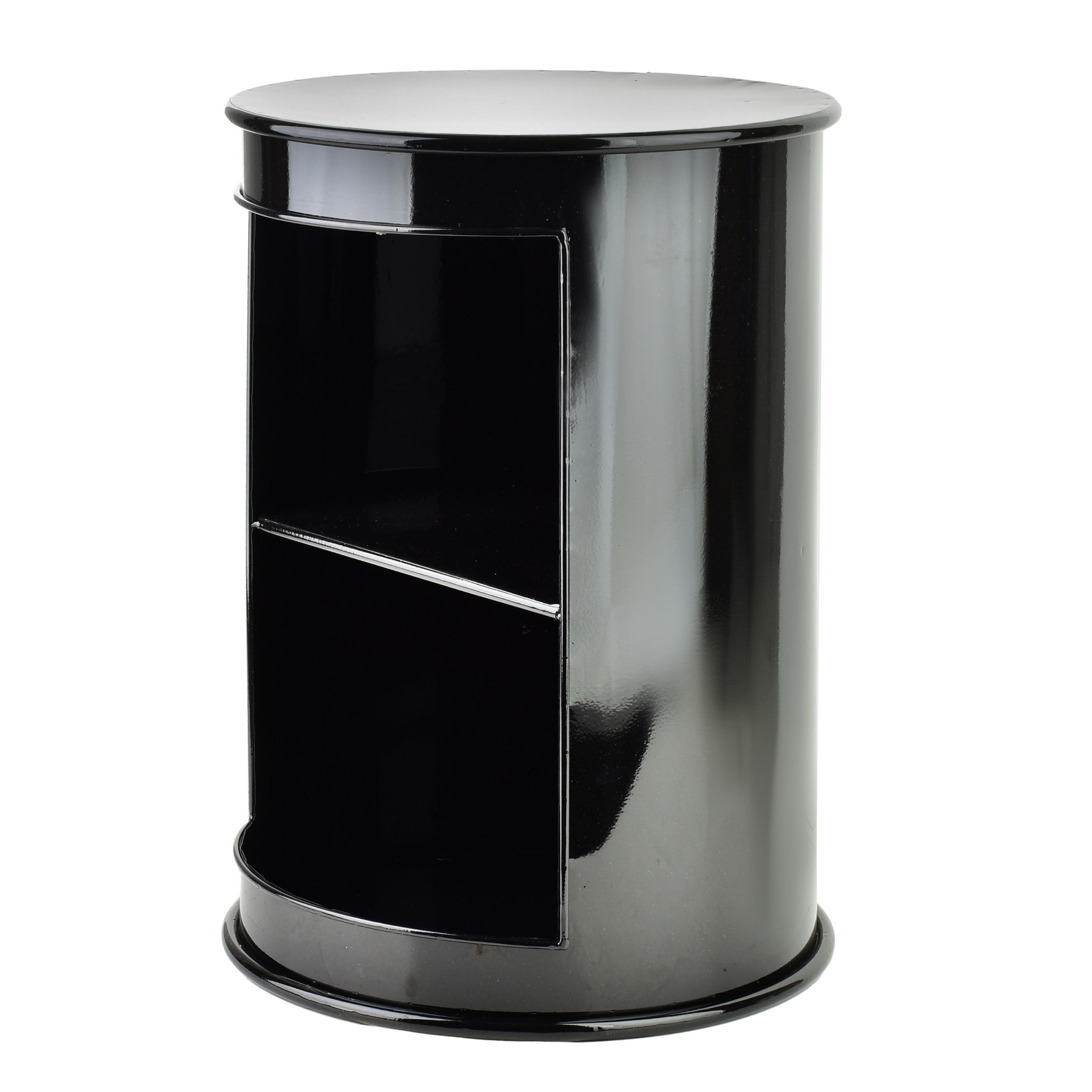BEISTELLTISCH Roger Schwarz 33,5x33,5x46 cm Metall - Schwarz, Metall (33.5/33.5/49cm) - Mondex