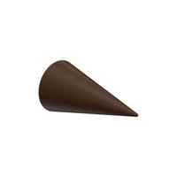 ENDSTÜCKE FÜR GARDINENSTANGEN 20 mm Ø, Siveo Nussbaum, Packung 2 Stück - Nussbaumfarben, Holz (6/3.5/3.5cm) - INTERDECO