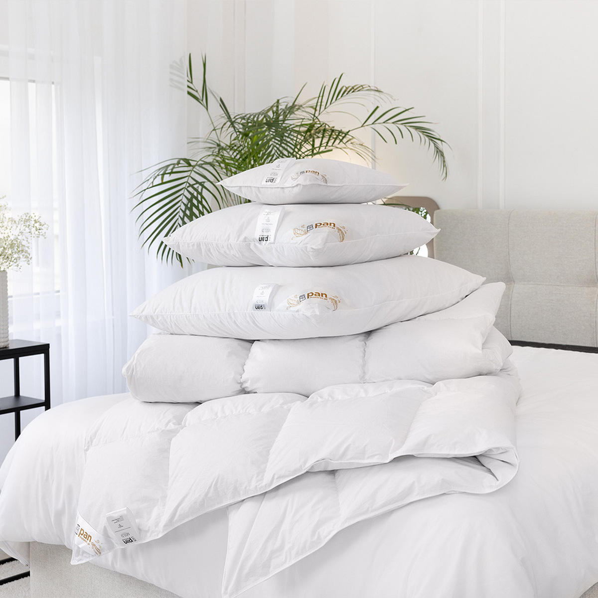 DAUNENDECKE Mild Winter - Weiß, Textil (200/220cm) - Mr Mattress