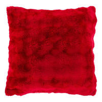 KISSEN Tina - Rot - 45/45/ cm - Rot, Textil (45/45cm) - Unique Living
