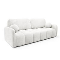 SOFA Cremona 01 Ausziehbar Mit Bequemem Sitz - Weiß, Textil (218/90/88cm) - Sepro Meble