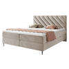 BOXBETT Enzo - Beige/Schwarz, Holz/Textil (140/200cm) - MIRJAN24