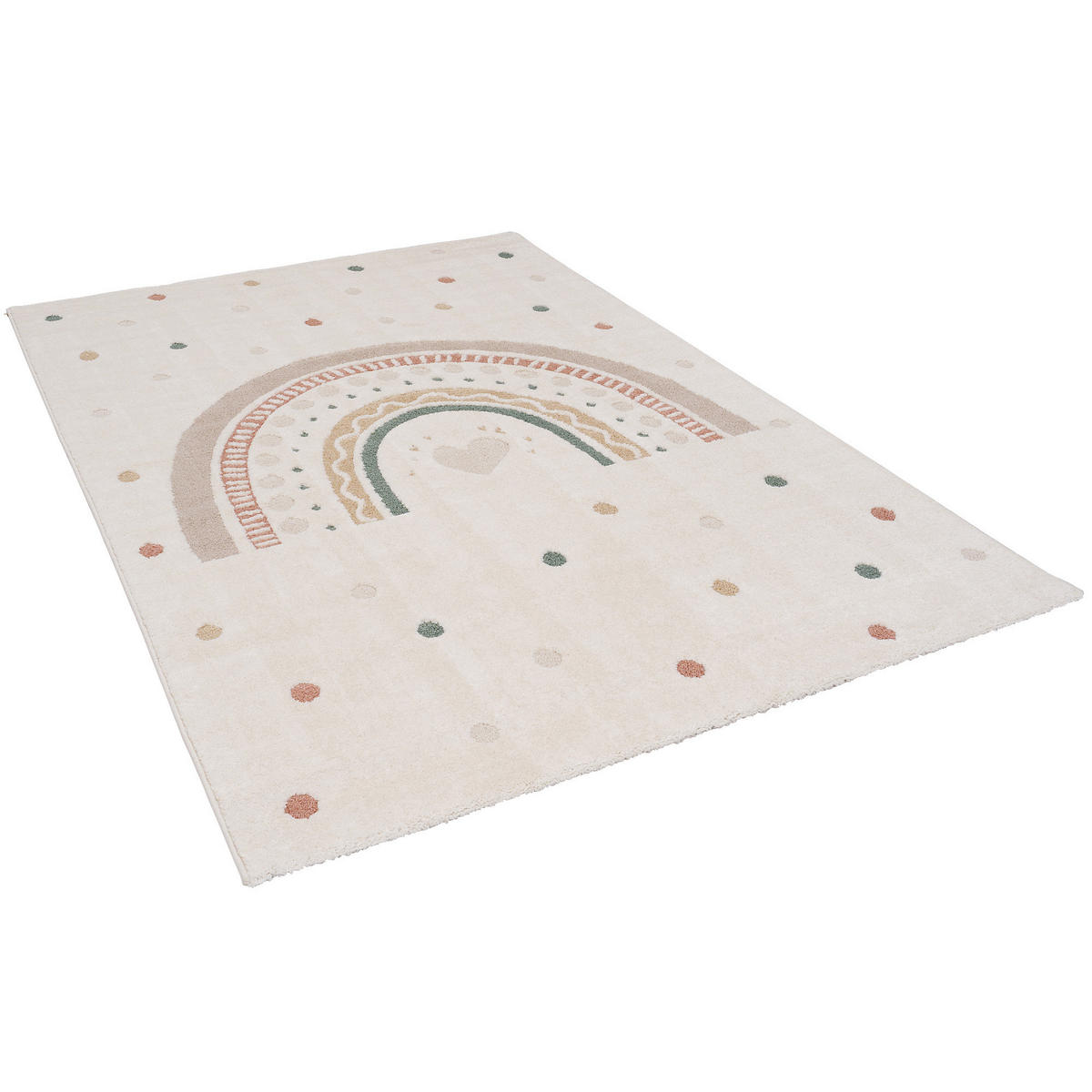 KINDER TEPPICH HAPPY KIDS - Weiß, Textil (80/150cm) - Pergamon