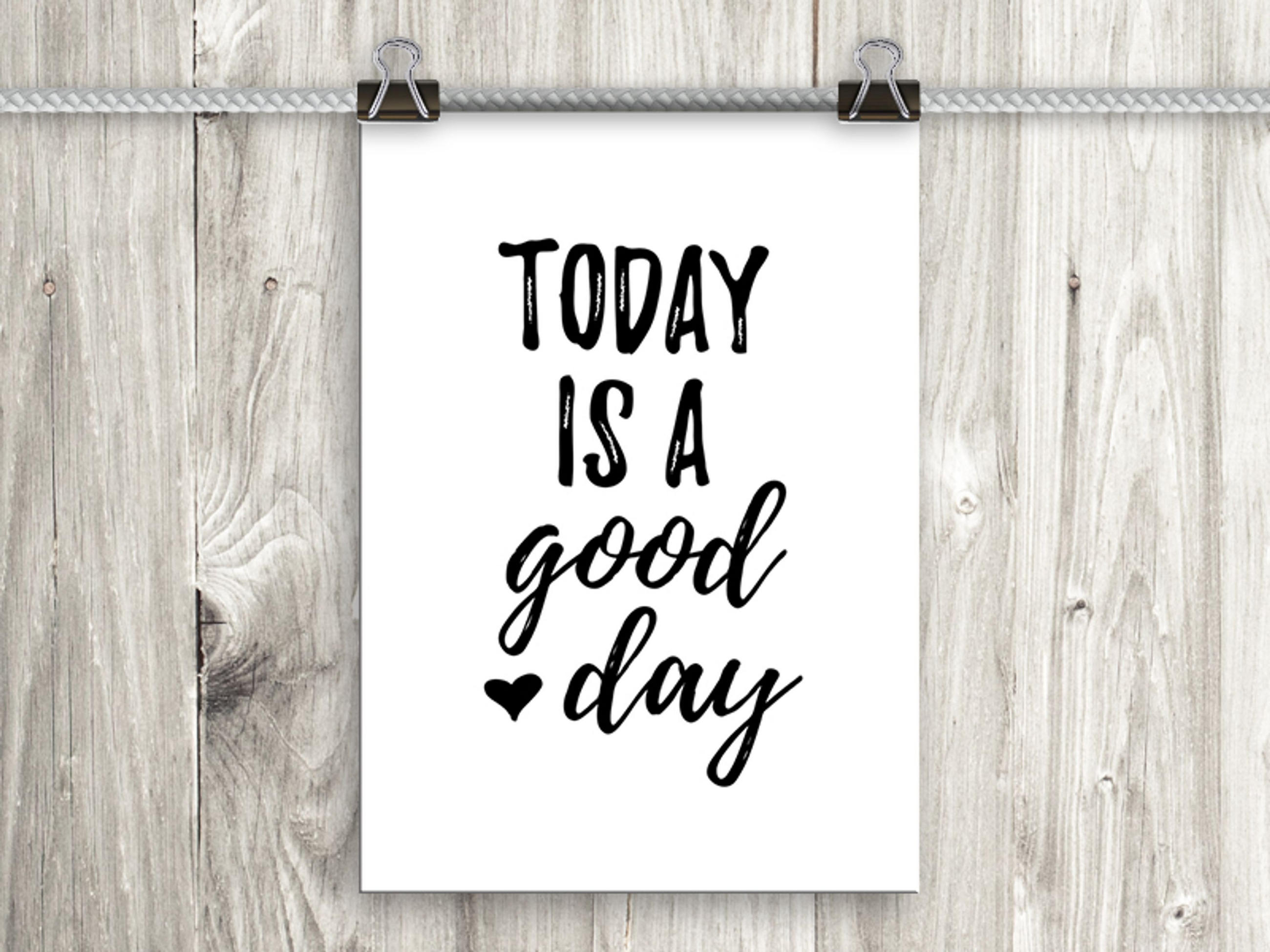 POSTER DIN A4 21x29,7 cm Motivation Spruch schwarz weiß - Weiß, Papier (21/29.7/2cm) - artissimo