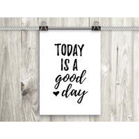 POSTER DIN A4 21x29,7 cm Motivation Spruch schwarz weiß - Weiß, Papier (21/29.7/2cm) - artissimo