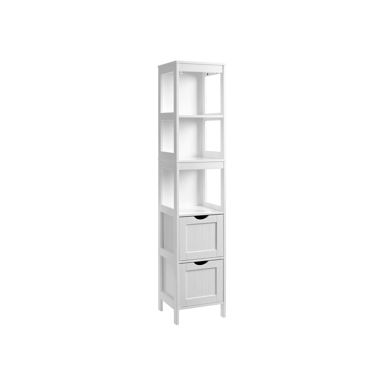 Hansiro Hochschrank Weiß 30x142x30 cm