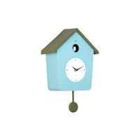 WANDUHR Cuckoo 23/10/26 cm - Blau, Kunststoff (10/26/23cm) - Karlsson