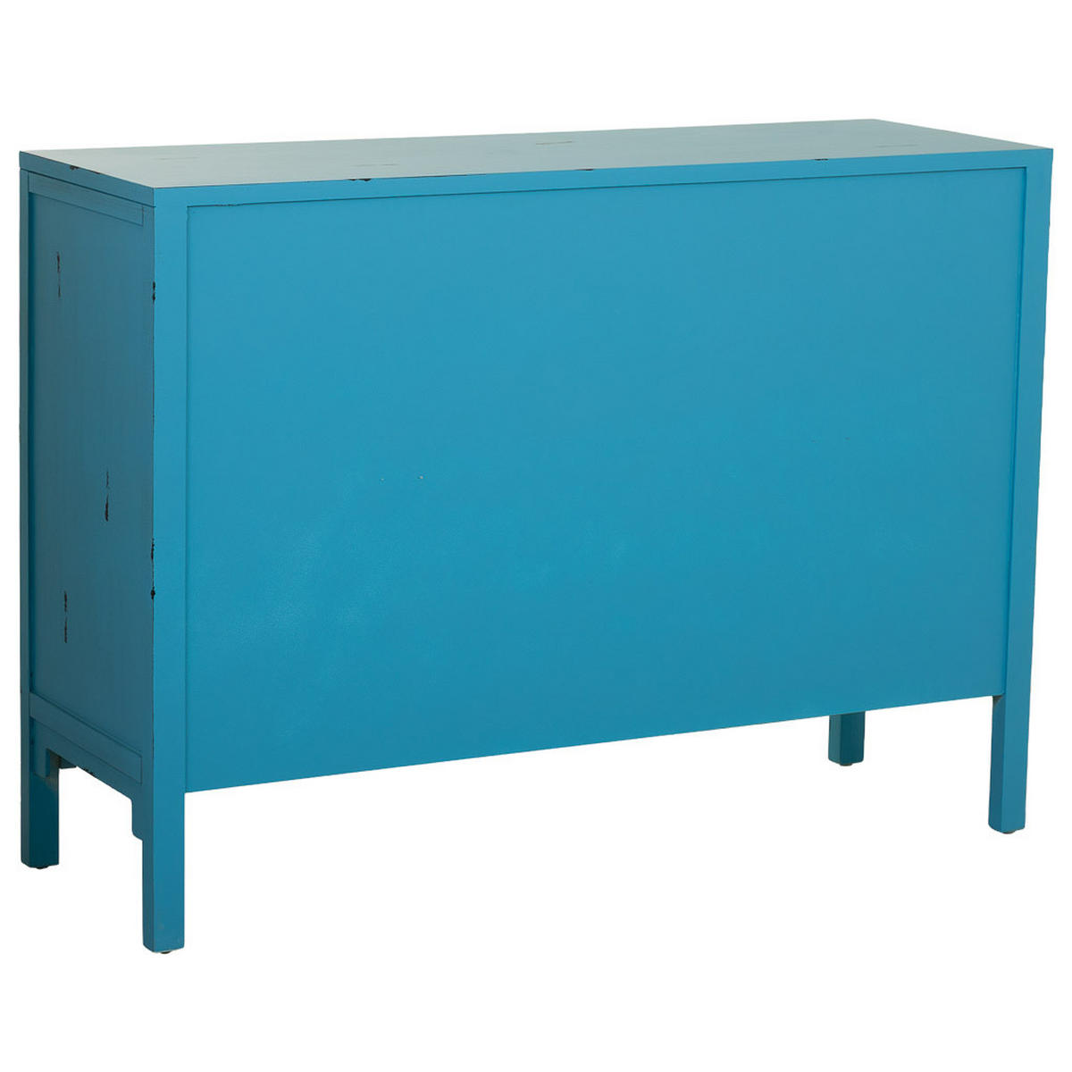 SIDEBOARD aus Holz 120x40x87 cm - Blau, Holz (120/86.5/40cm) - Wanderlust