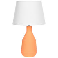 TISCHLAMPE Lambre 33/33/53 cm - Orange, Keramik (33/33/53cm) - Beliani