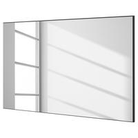 SPIEGEL - Graphit - Graphitfarben, Holzwerkstoff (60/106/4cm) - home24