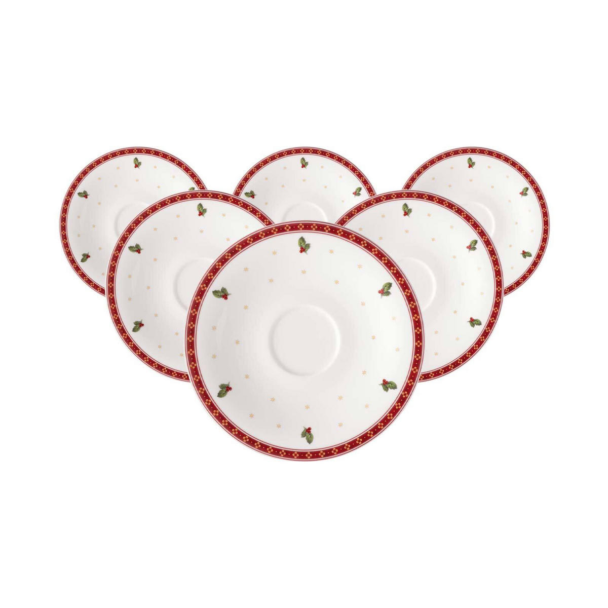 KAFFEEUNTERTASSEN Toy's Delight bunt ø 16,7 cm 6er Set - Multicolor, Keramik (16.7cm) - Villeroy & Boch