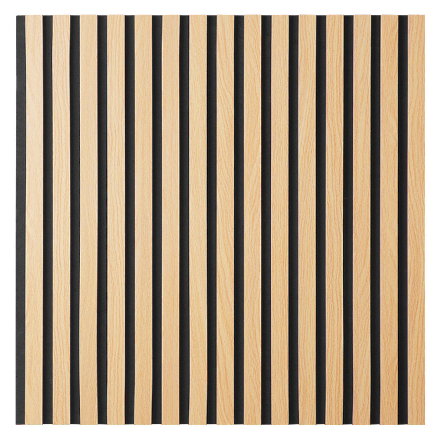 AKUSTIKPANEEL 60/60 cm 1 Stück Natur - Hellbraun, Holz (60/60/3cm) - Homestyle4u