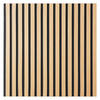 AKUSTIKPANEEL 60/60 cm 1 Stück Natur - Hellbraun, Holz (60/60/3cm) - Homestyle4u