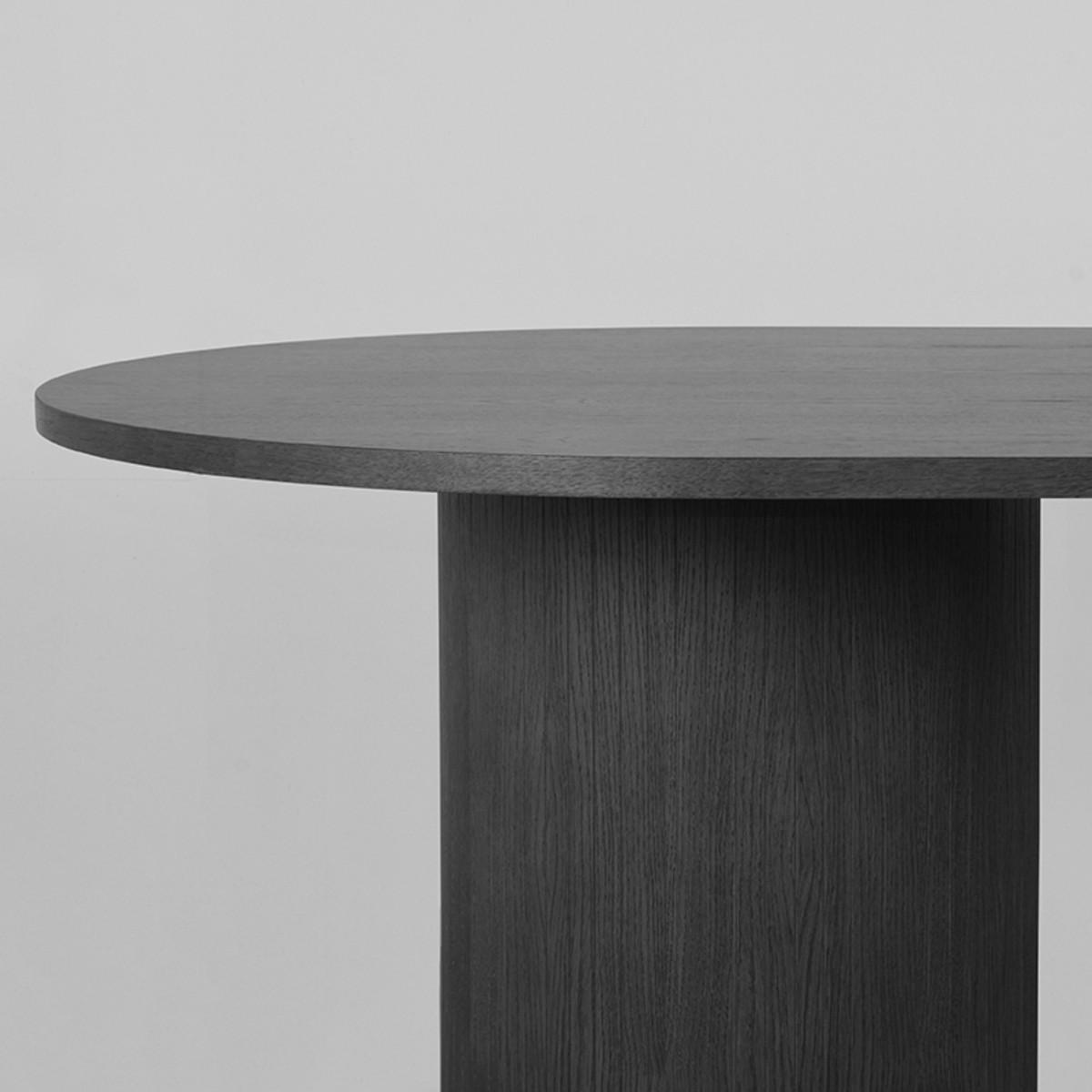 ESSTISCH Oliva Schwarz 120/240/75 cm - Schwarz, Holz (120/240/75cm) - LABEL51