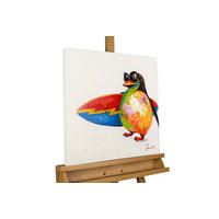 ÖLGEMÄLDE 50/50 cm - Multicolor, Holz/Textil (1/50cm) - KUNSTLOFT