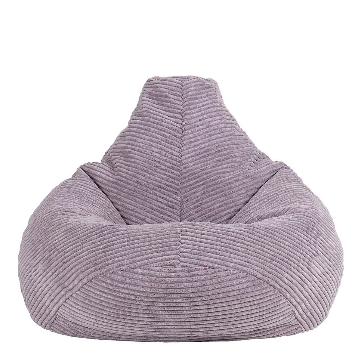 SITZSACK für Kinder Sessel aus Cord 2-tlg. - Lila, Textil (69/59/65cm) - icon