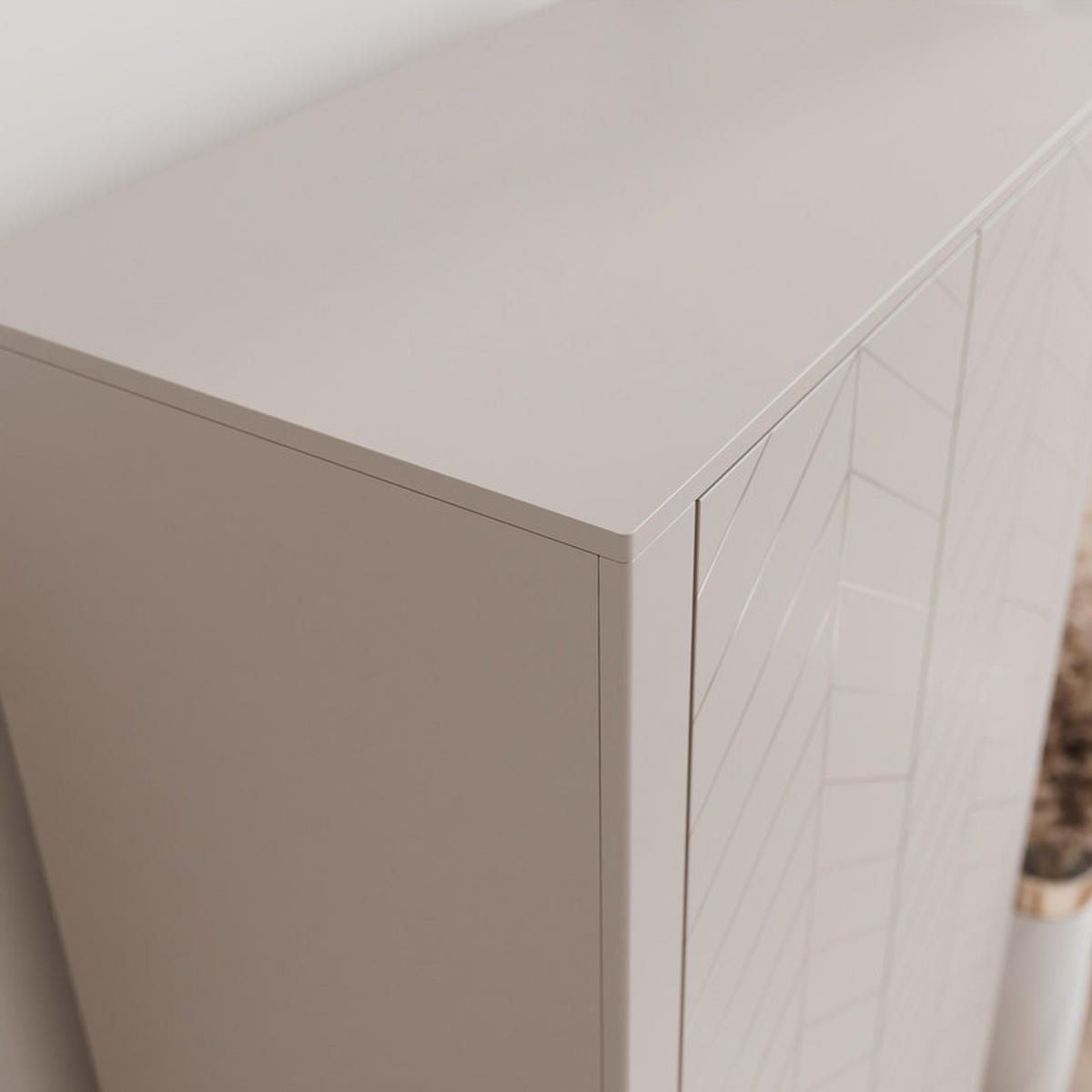 DREHTÜRENSCHRANK LORIEN 2-türig 90/40/197 cm Kaschmir - Kaschmir, Holzwerkstoff/Metall (90/197/40.6cm) - Idohome