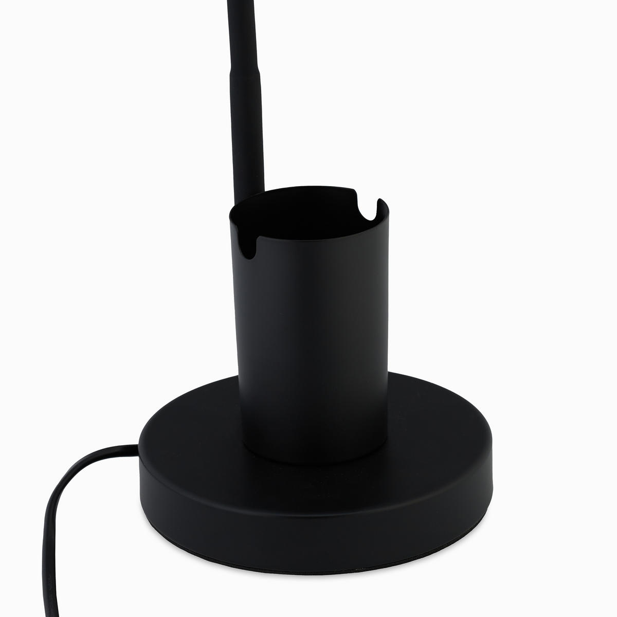 SCHREIBTISCHLAMPE - Schwarz, Metall (17/14.5/46.5cm) - Relaxdays