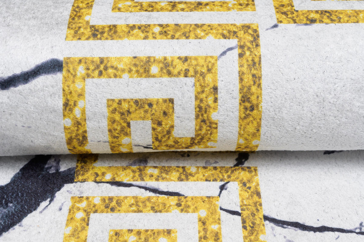 TEPPICH TOSCANA Weiß 80/150 cm - Weiß, Textil (80/150cm) - Tapiso