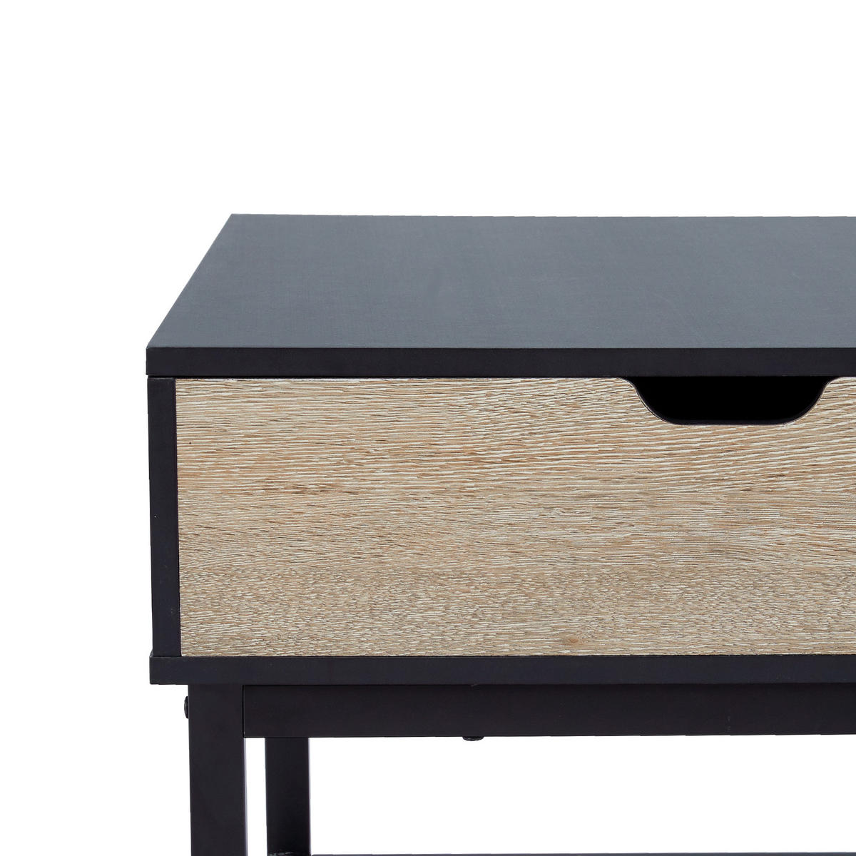 COUCHTISCH Schwarz - Schwarz, Holzwerkstoff (45.1/60.3/45.1cm) - Teamson Home