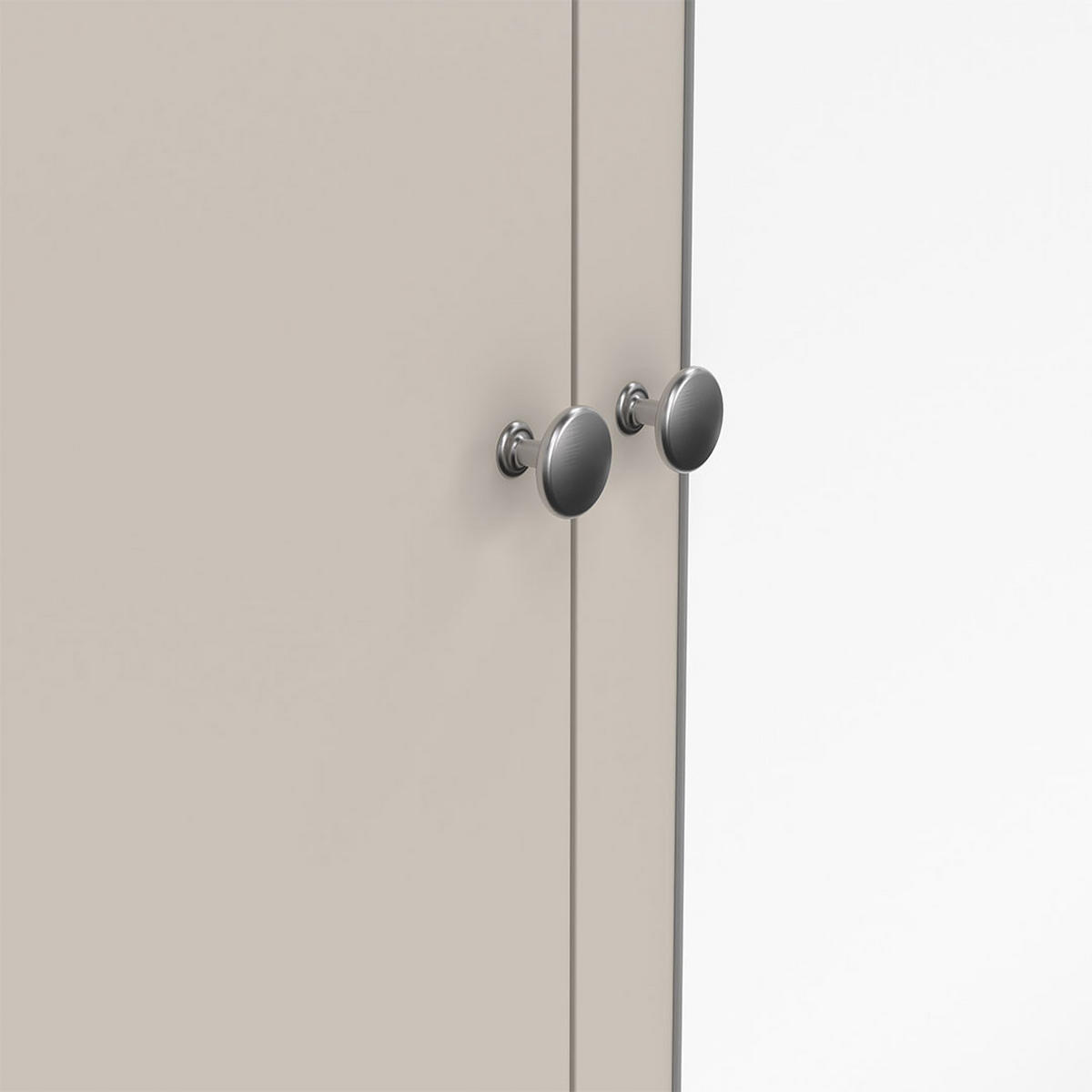 KLEIDERSCHRANK, Madrid, Kaschmir, Holzwerkstoff, 150 x 59 x 199 cm - Kaschmir, Holzwerkstoff (150/199/59cm) - ebuy24