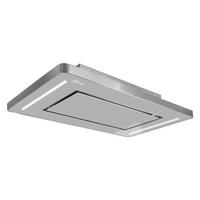 DUNSTABZUGSHAUBE - Edelstahlfarben, Glas/Metall (89.5/17/53cm) - Gurari