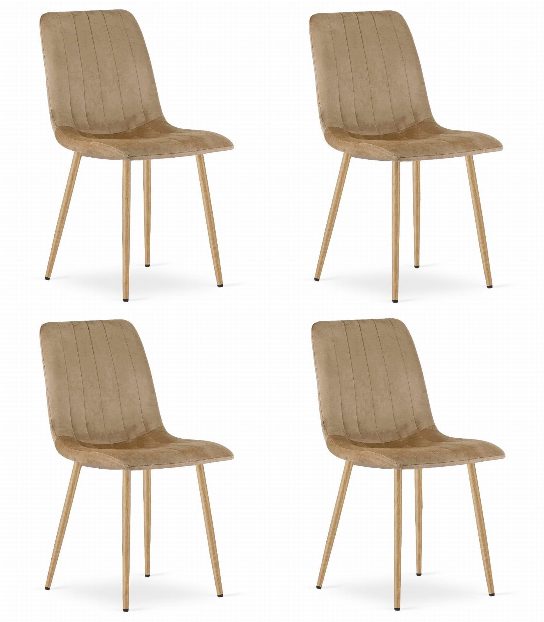 Best For Home Esszimmerstuhl Braun 46x89x56 cm