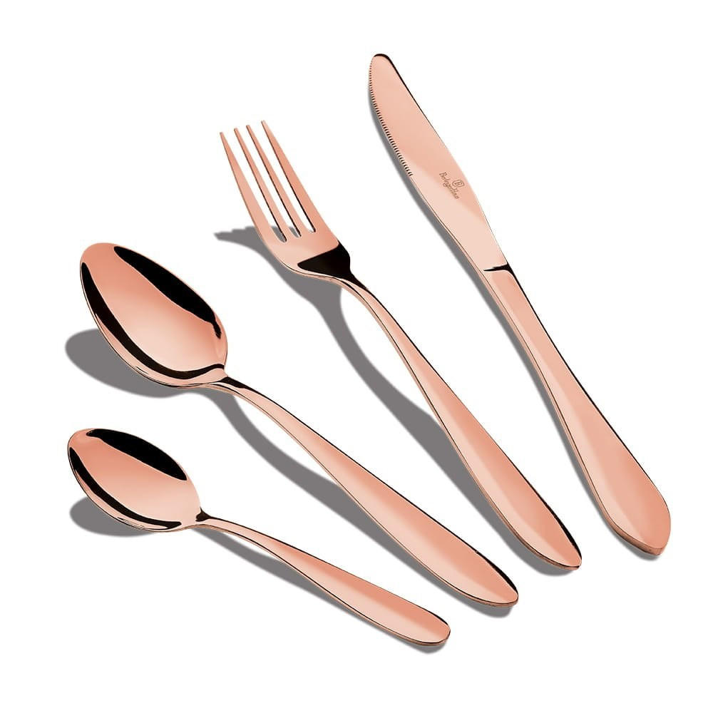 BESTECKSET Gold 21/2/2 cm BH2623 - Goldfarben, Metall - Berlinger Haus