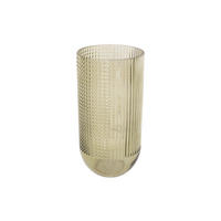 VASE Attract 15/15/30 cm - Grün, Glas (15/30cm) - Present Time