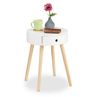 BEISTELLTISCH - Multicolor, Holz/Holzwerkstoff (40/40/52cm) - Relaxdays