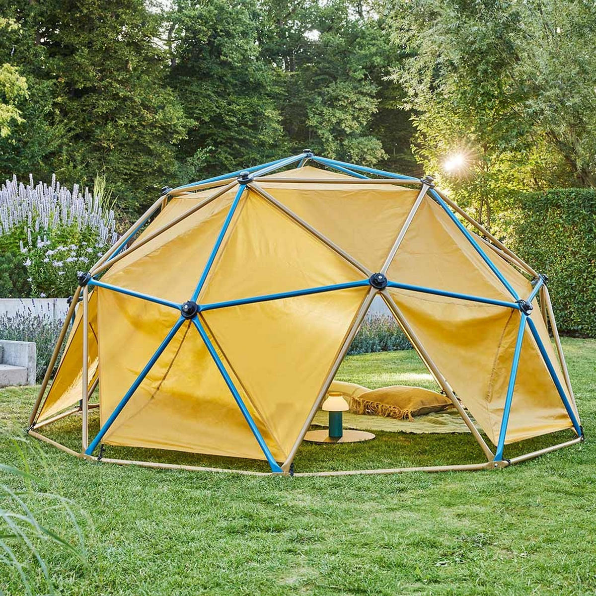 KLETTERGERÜST MATTI - Grün - Bronzefarben/Grün, Kunststoff (305/150/305cm) - Home Deluxe