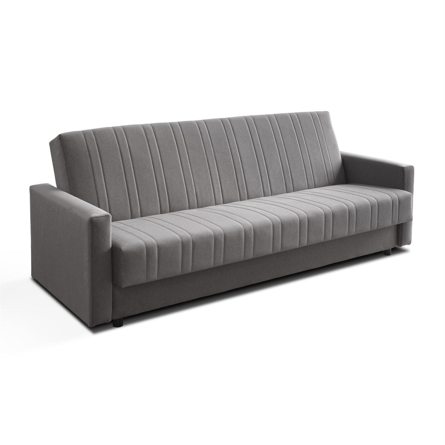 Lookway Schlafsofa Grau 191x88x90 cm