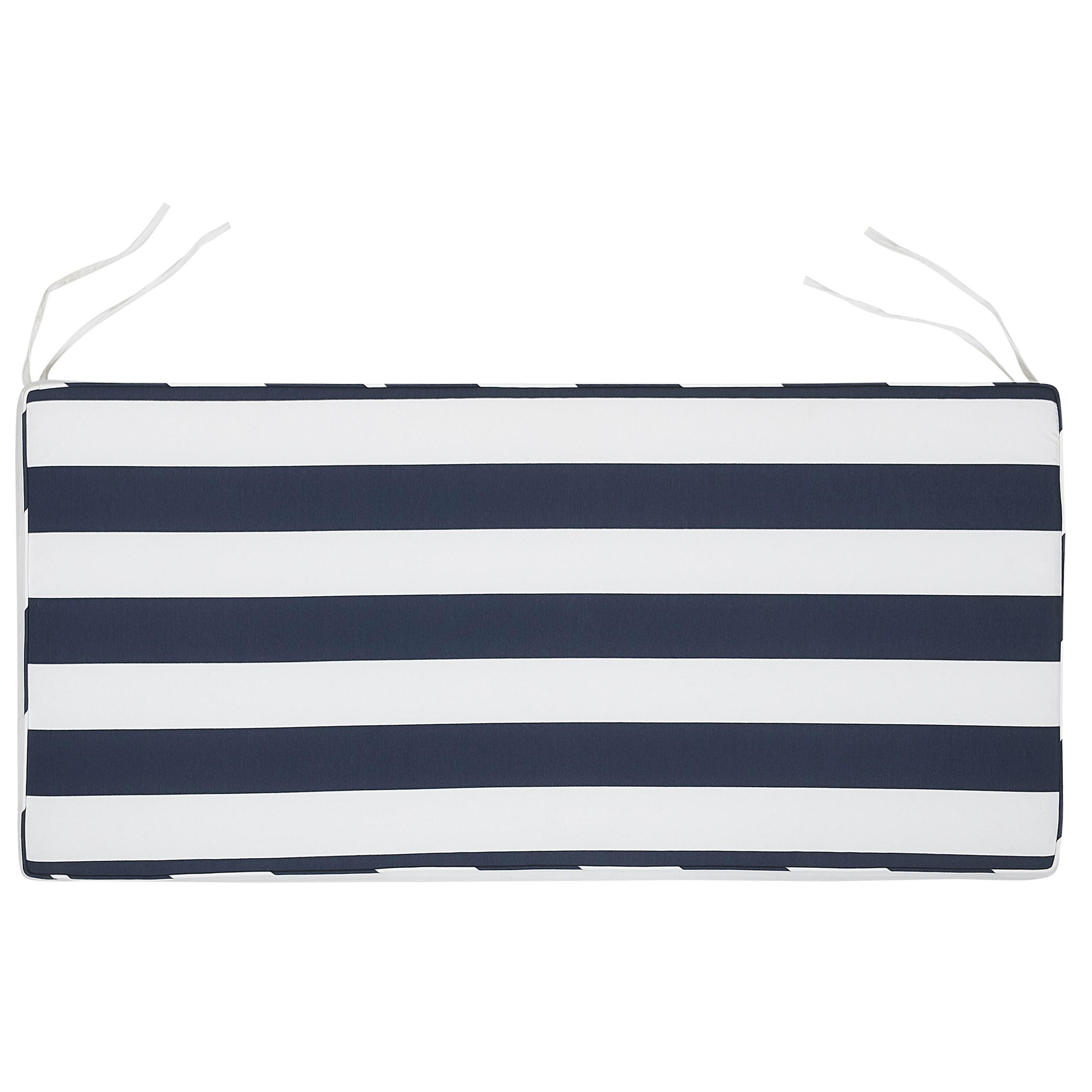 SITZBANKPOLSTER KISSEN Blau Vivara - Blau, Textil (112/5/54cm) - Beliani