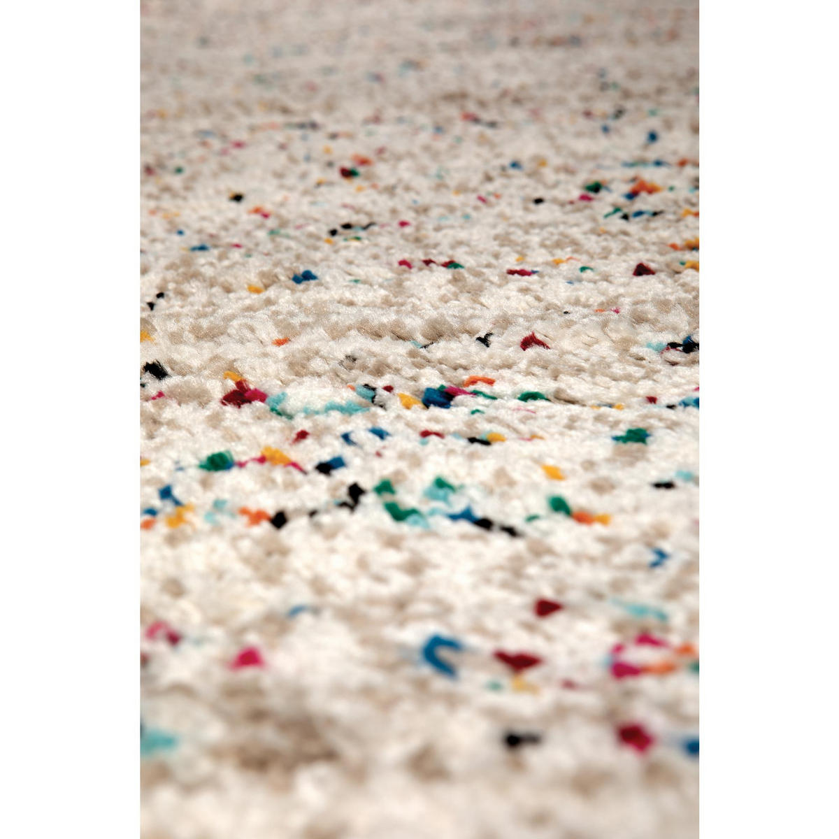TEPPICH Tonya 2 schneeweiß 160 x 230 x 3 cm - Weiß, Textil (160/230cm) - Vivaraise