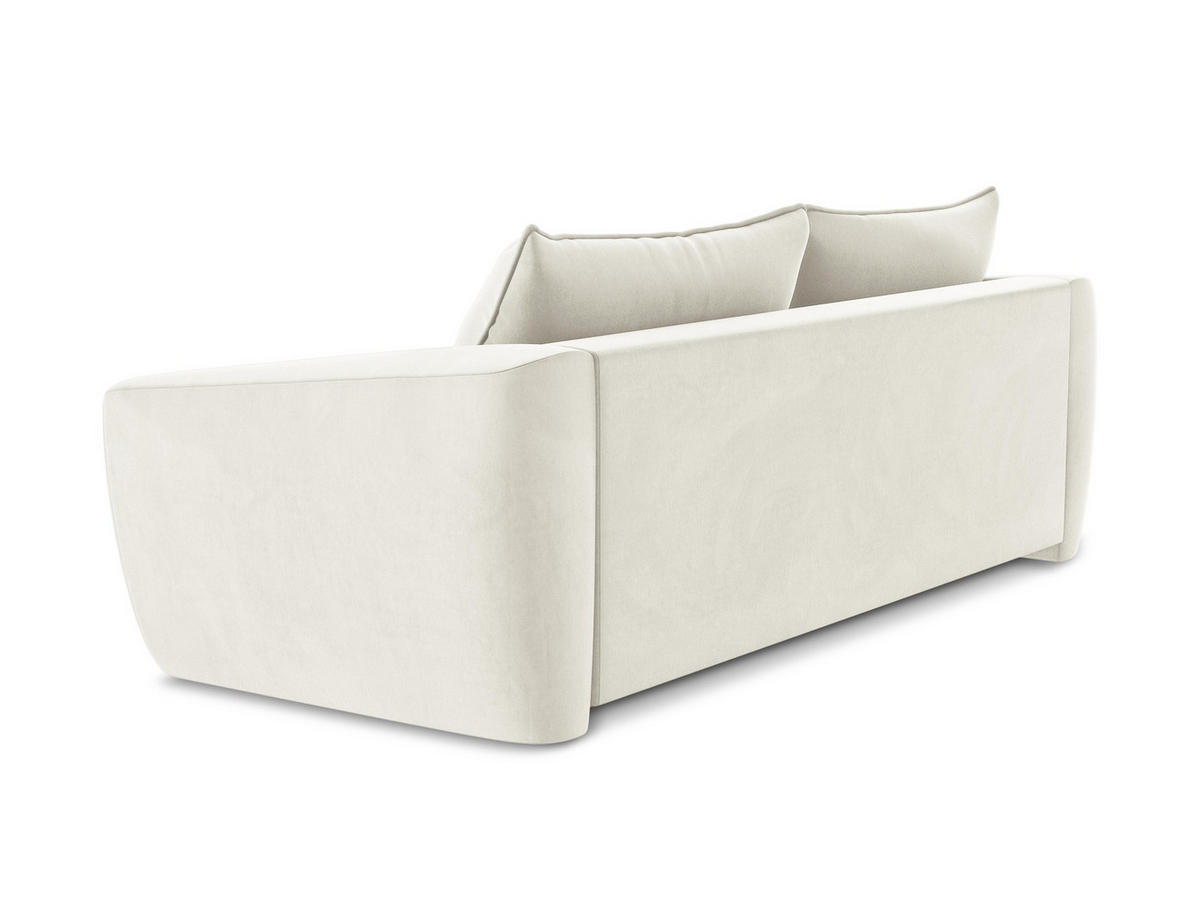 POUF Chenille Stoff Rot - Bordeaux/Schwarz, Holzwerkstoff/Kunststoff (94/40/89cm) - Makamii