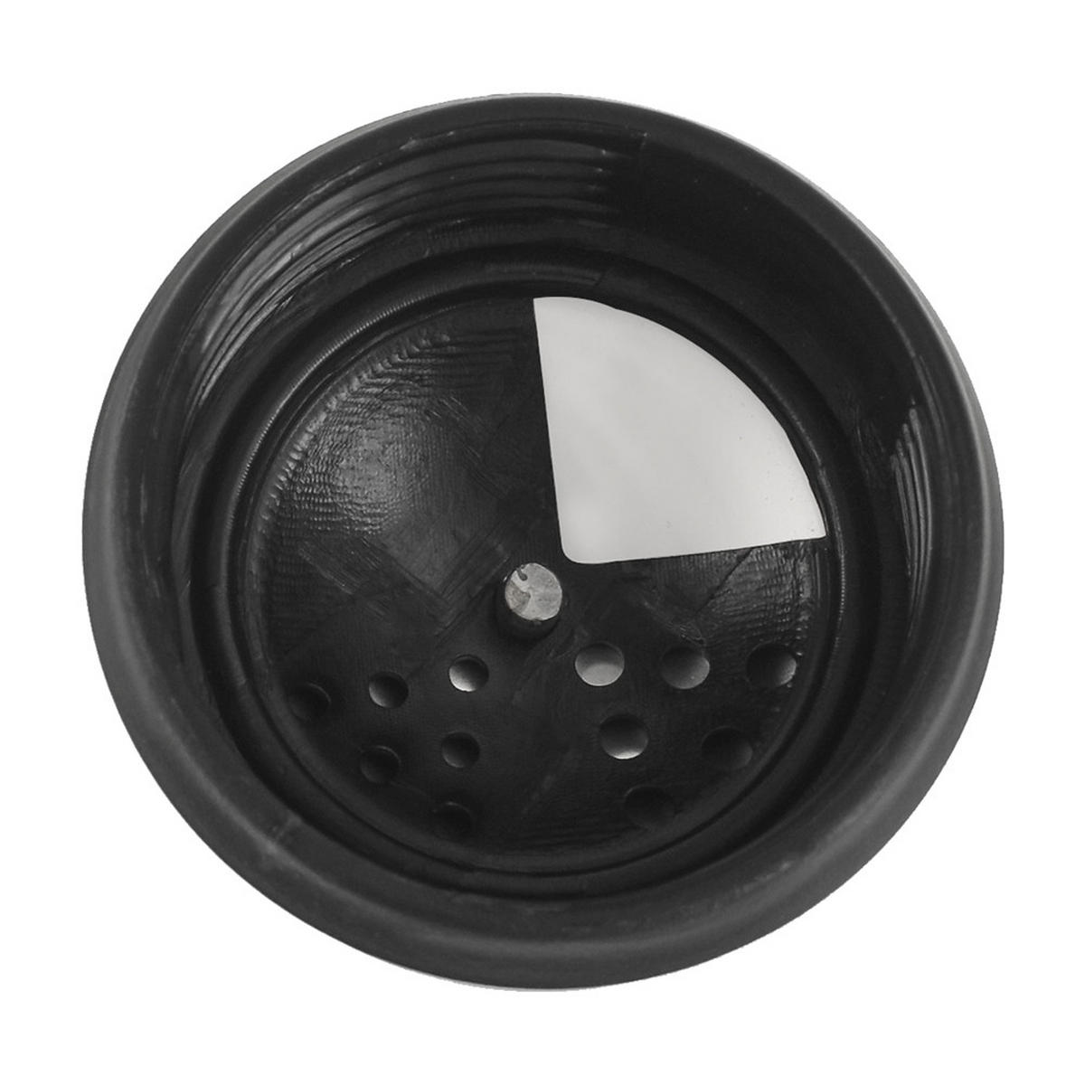 GEWÜRZGLÄSER 6er-Set 360°-Drehständer Bleifrei Glas Edelstahldeckel - Transparent/Silberfarben, Glas/Kunststoff (15/18/15cm) - Livingandhome