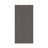 PLISSEE 65/150 cm Stoffbreite 64,4 cm aus Polyester Schwarz - Schwarz, Textil (65/150cm) - vidaXL