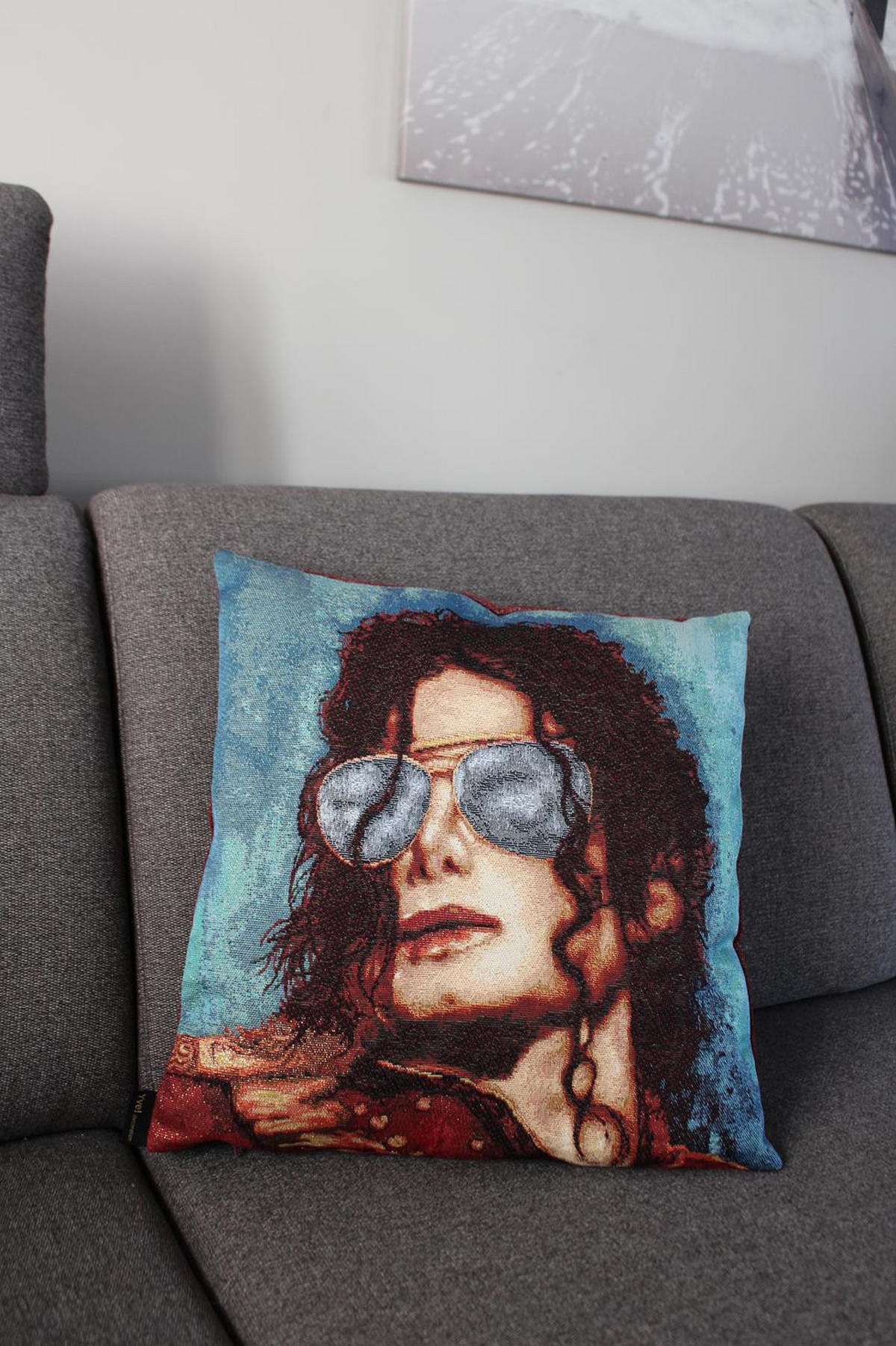 KISSENHÜLLE STARS - Multicolor, Textil (45/45cm) - Yve! decoration