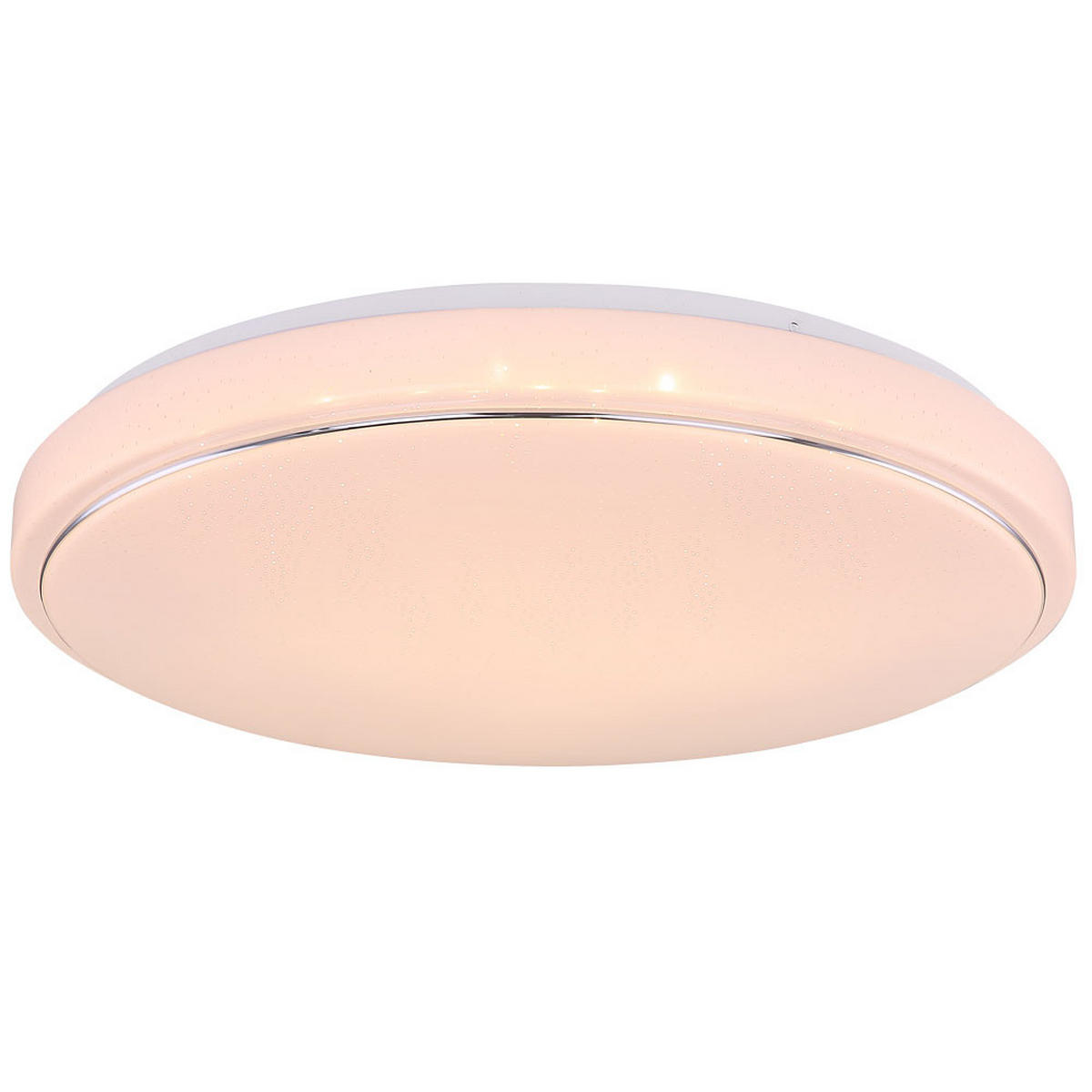 LED DECKENLEUCHTE Kalle Weiß Metall - Weiß, Metall (49/49/7.5cm) - Globo Lighting