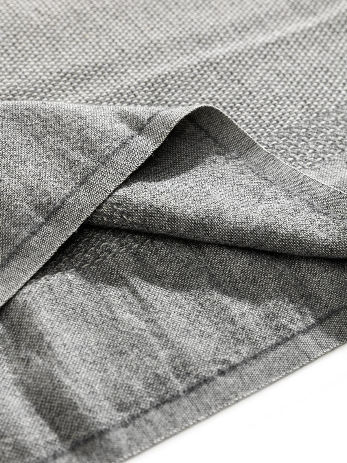 DECKE Olivia Grau 140x200 cm - Grau, Textil (140/200cm) - benuta Pure