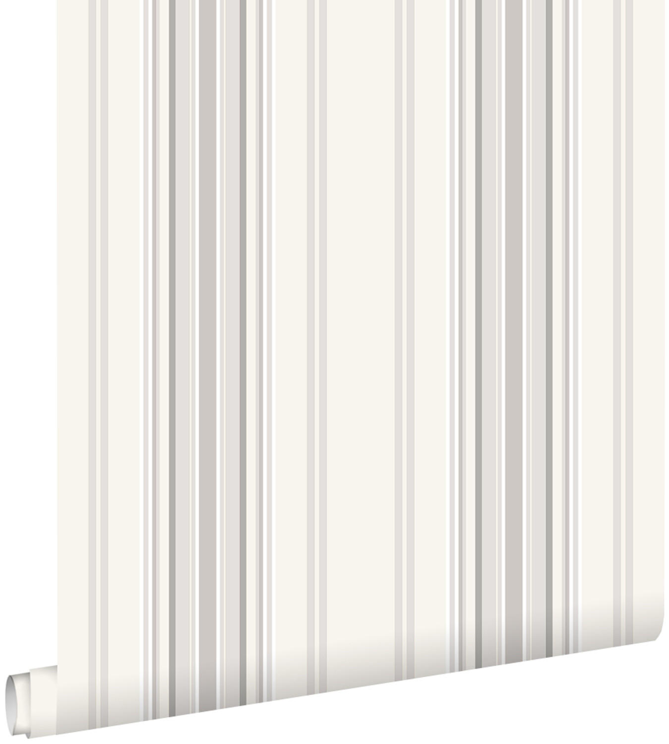 TAPETE Streifen 53 cm x 10.05 m - Grau, Papier (53/1000cm) - ESTAhome