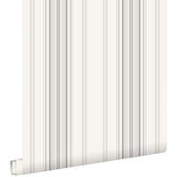 TAPETE Streifen 53 cm x 10.05 m - Grau, Papier (53/1000cm) - ESTAhome