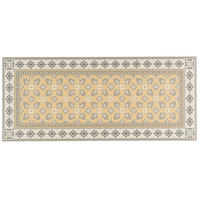 VINYL TEPPICH KÜCHENLÄUFER EVORA FLIESENOPTIK - Sandfarben, Textil (49/140cm) - Pergamon