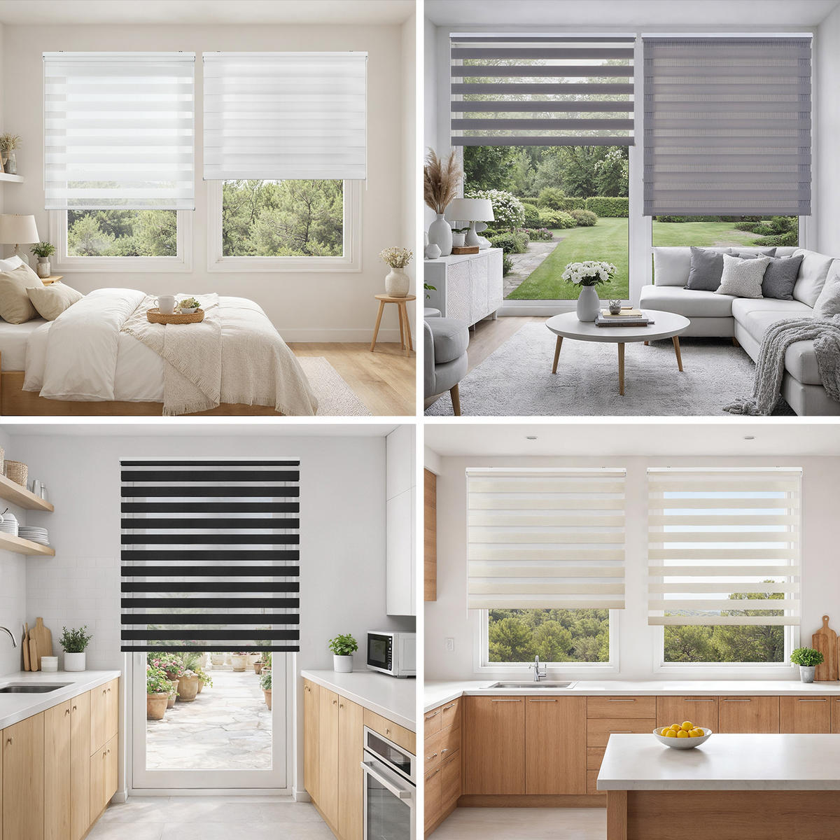 DOPPELROLLO Silber 160X250 - Silberfarben, Kunststoff (160/250cm) - STORESDECO