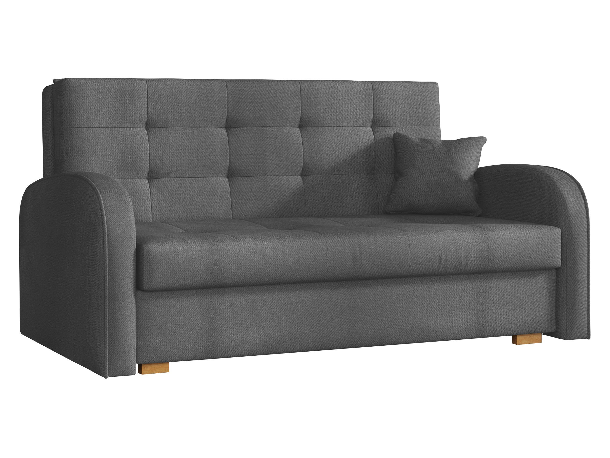 SCHLAFSOFA Viva Gold III - Braun/Grau, Holz/Textil (153/85/98cm) - MIRJAN24
