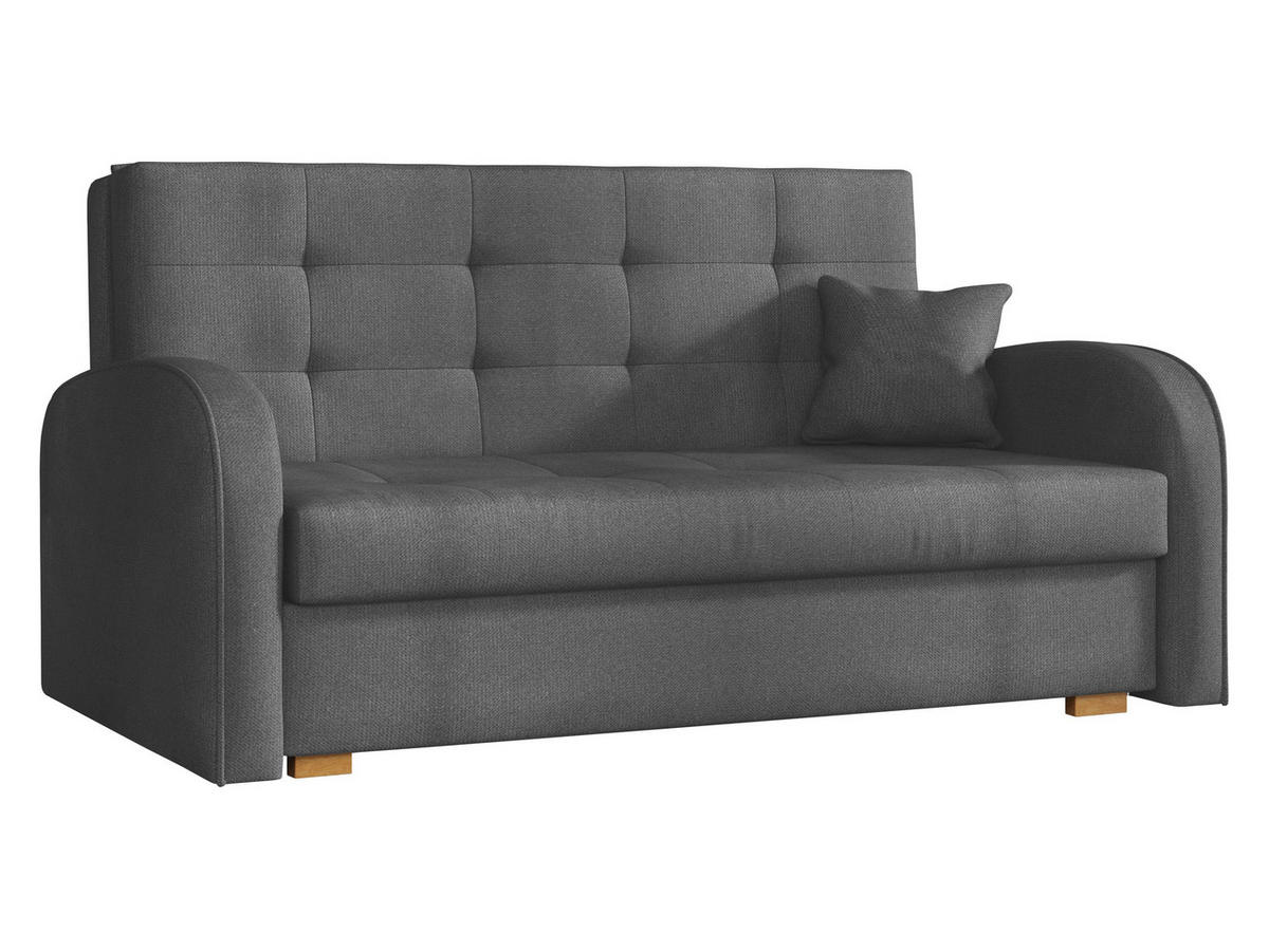 SCHLAFSOFA Viva Gold III - Braun/Grau, Holz/Textil (153/85/98cm) - MIRJAN24